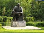 Lenindenkmal im Park Krasnaya Presnya